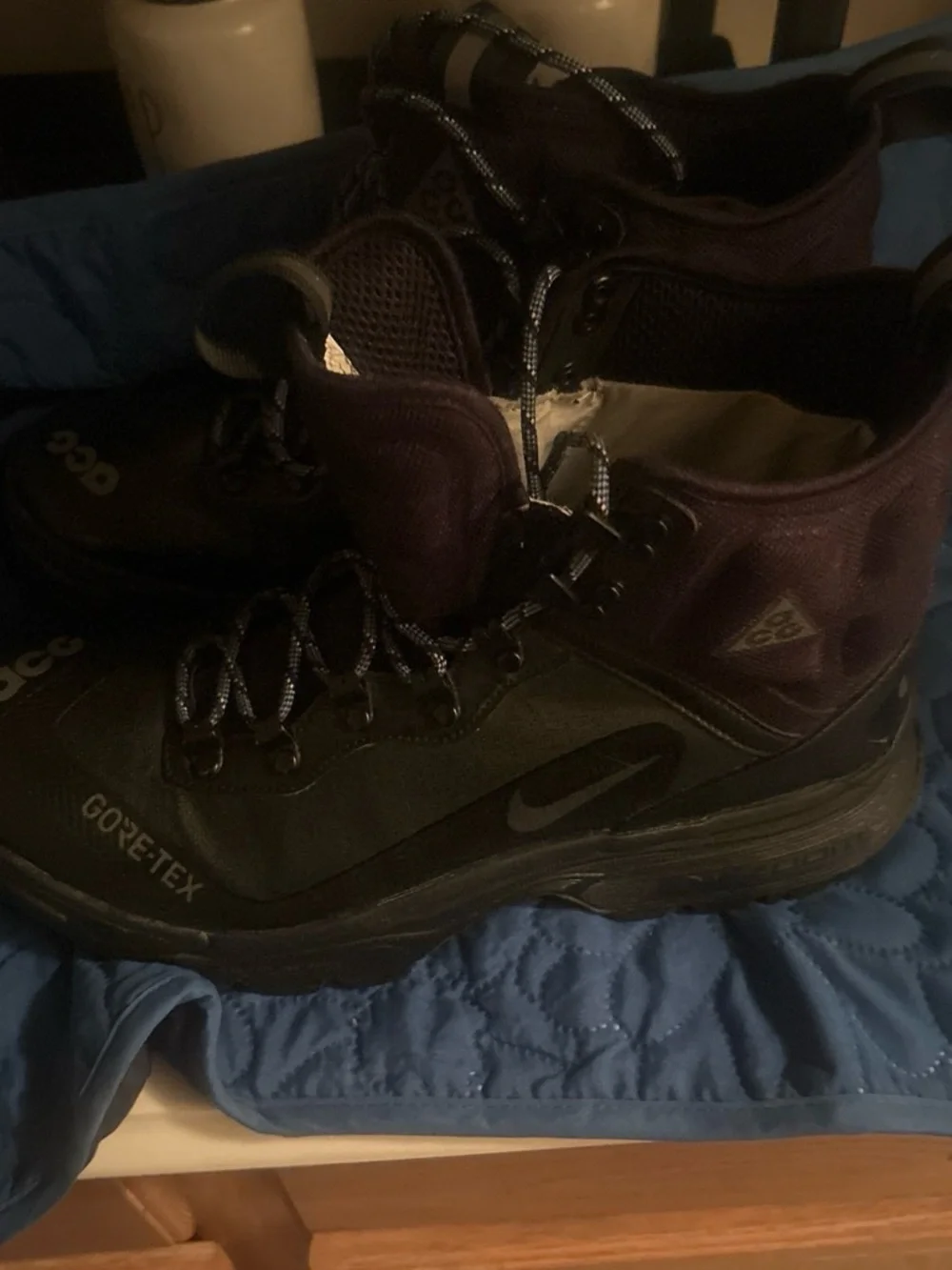 Nike ACG Gaiadome Gore Tex Black Boots Shoes Size 10.5 US DD2858-001